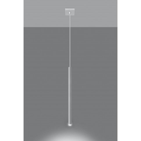 Szczegółowe zdjęcie nr 4 produktu Pojedyncza lampa wisząca LED E852-Pastels - biały