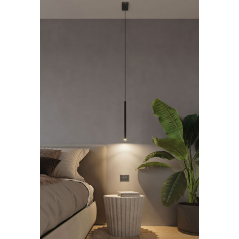 Fotografia Pojedyncza lampa wisząca LED E852-Pastels - czarny z kategorii Kuchnia i Jadalnia