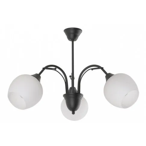 Zdjęcie produktu Szklany żyrandol w stylu klasycznym E856-Orso - czarny.