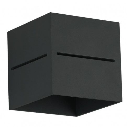 Zdjęcie produktu Kwadratowy kinkiet E050-Quade - czarny.