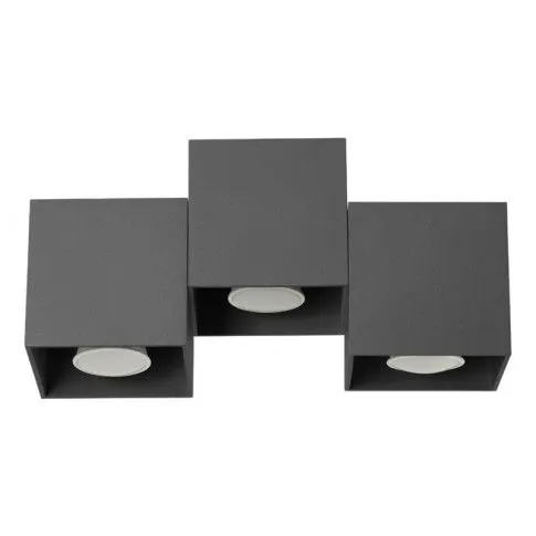 Zdjęcie czarna nowoczesna lampa sufitowa E166-Macax | Edinos.pl