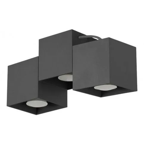 Fotografia Halogenowa lampa sufitowa E166-Macax - czarny z kategorii Lampy sufitowe