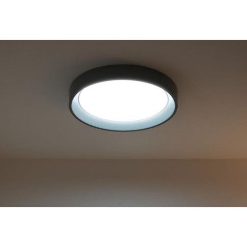 Szczegółowe zdjęcie nr 4 produktu Okrągły plafon LED E884-Hektos - czarny
