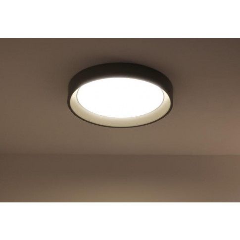 Szczegółowe zdjęcie nr 7 produktu Okrągły plafon LED E884-Hektos - czarny