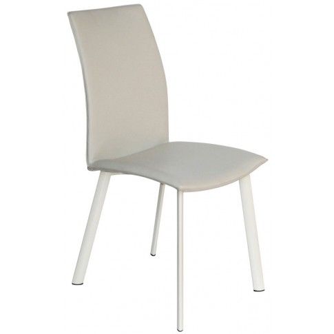 Zdjęcie produktu Krzesło metalowe Diskin - beżowe.