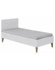 Skandynawskie łóżko dziecięce Maurycy 4X 80x180 - białe w sklepie Edinos.pl