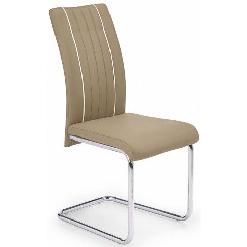 Zdjęcie produktu Krzesło metalowe Skarmer - beżowe.