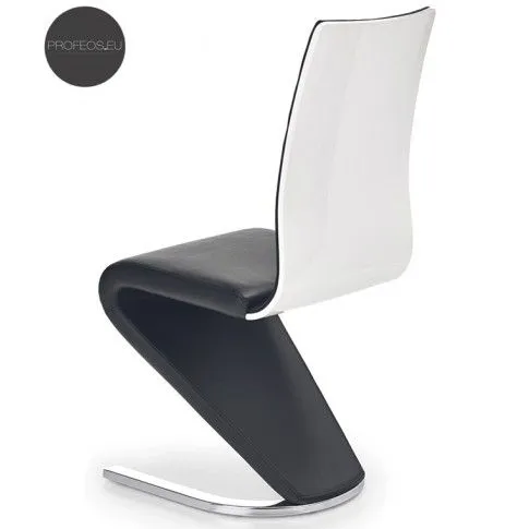 Zdjęcie czarne krzesło metalowe Altel - sklep Edinos.pl