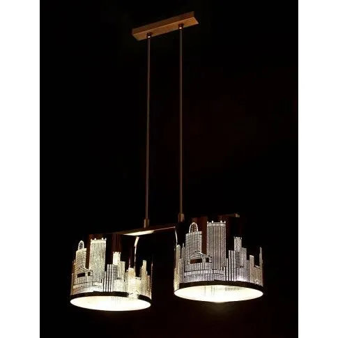 Zdjęcie nowoczesna okrągła lampa wisząca E935-Boston | Edinos.pl