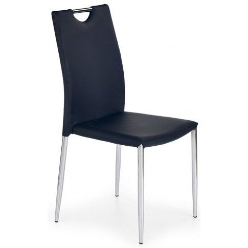 Zdjęcie produktu Krzesło tapicerowane Amols - czarne.