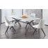 Zdjęcie białe krzesło w minimalistycznym stylu Vimes - sklep Edinos.pl