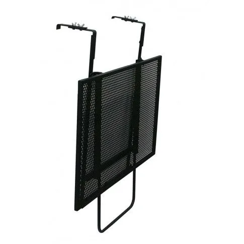 Zdjęcie rozkładany stolik balkonowy Sintrev czarny | Edinos.pl