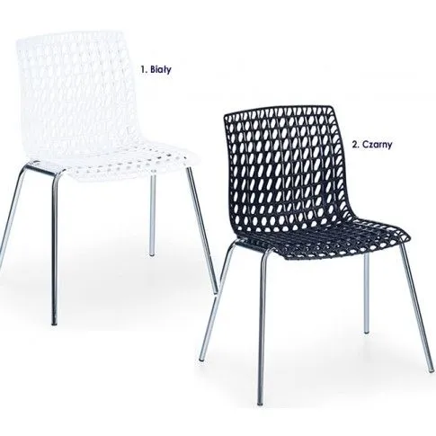 Fotografia Krzesło metalowe Dormis - czarne z kategorii Strona główna