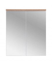 Szafka łazienkowa z lustrem Marsylia 6X 60 cm - Biały 