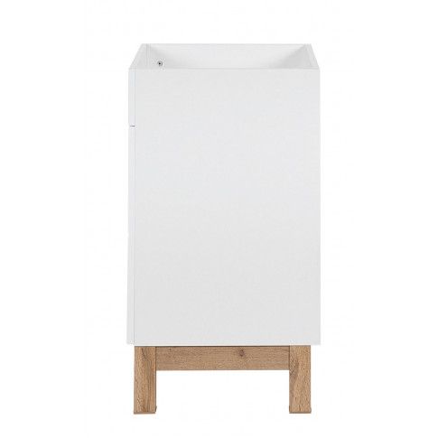 Szczegółowe zdjęcie nr 4 produktu Stojąca szafka pod umywalkę Marsylia 3X 80 cm - Biały połysk