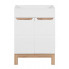 Szczegółowe zdjęcie nr 5 produktu Zestaw mebli łazienkowych Marsylia 2Q 60 cm - Biały połysk