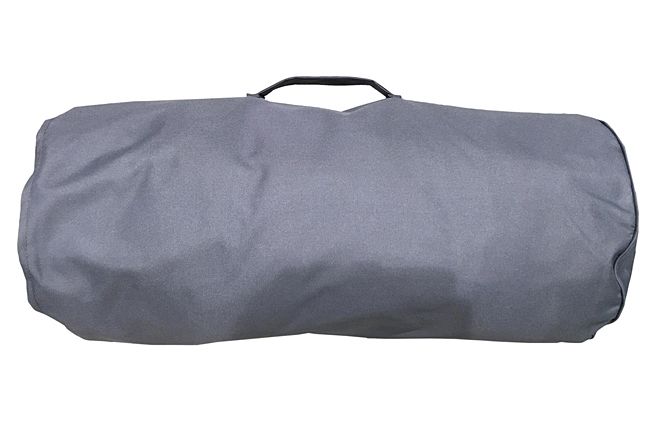 Składany puf na balkon Prendi - szary