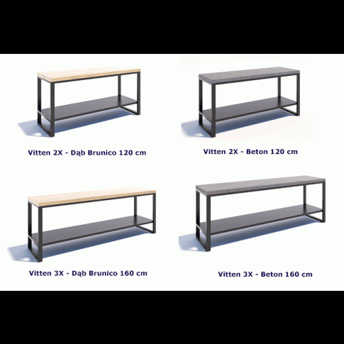 Fotografia Szafka pod TV Vitten 3X - Dąb Wedi z kategorii Szafki RTV