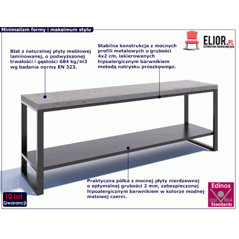 Fotografia Szafka pod telewizor Vitten 3X - Ardesi z kategorii Szafki RTV