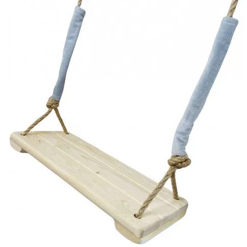 Zdjęcie drewniana huśtawka dla dziecka Morva naturalna | Edinos.pl