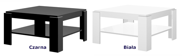 Minimalistyczne ławy Nassi 2X - wysoki połysk