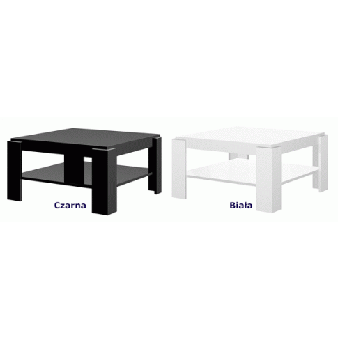 Zdjęcie minimalistyczna biała ława wysoki połysk Migen 2X | Edinos.pl