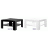 Szczegółowe zdjęcie nr 4 produktu Minimalistyczna czarna ława wysoki połysk - Migen 2X