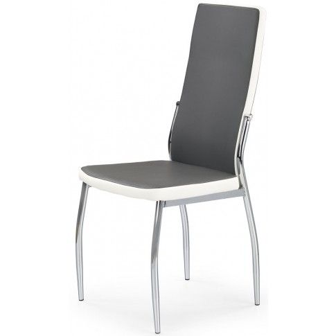 Zdjęcie produktu Krzesło tapicerowane Abrim - popielate.