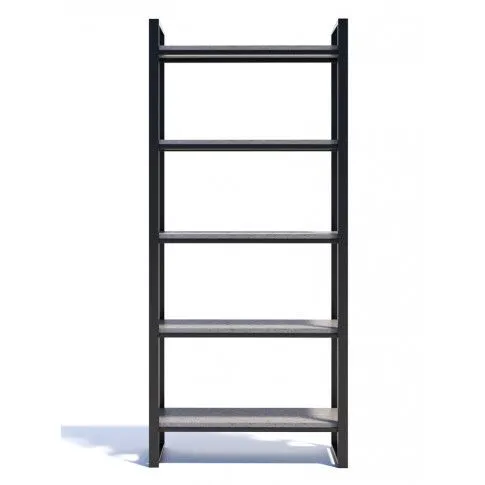 Zdjęcie industrialny nowoczesny regał na książki Glurox 4X | Edinos.pl