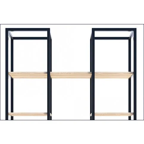 Szczegółowe zdjęcie nr 4 produktu Nowoczesny regał biurowy - Lenisa 4X