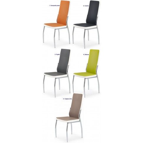 Zdjęcie zielone krzesło tapicerowane Abrim - sklep Edinos.pl