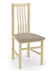 Drewniane krzesło patyczak Weston - dąb sonoma w sklepie Edinos.pl