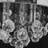 Szczegółowe zdjęcie nr 4 produktu Lampa sufitowa glamour z kryształkami - E972-Silvos