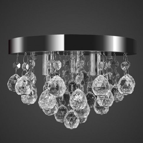 Fotografia Lampa sufitowa glamour z kryształkami - E972-Silvos z kategorii Przedpokój 