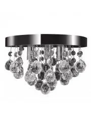 Lampa sufitowa glamour z kryształkami - E972-Silvos w sklepie Edinos.pl