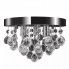 Zdjęcie produktu Lampa sufitowa glamour z kryształkami - E972-Silvos.