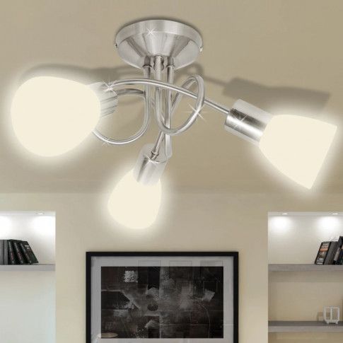 Szczegółowe zdjęcie nr 5 produktu Nowoczesna lampa sufitowa do salonu - E975-Dipex