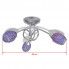 Szczegółowe zdjęcie nr 7 produktu Fioletowa lampa sufitowa akrylowa - E981-Staris