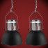 Szczegółowe zdjęcie nr 4 produktu Dwie czarne regulowane lampy wiszące loft - E984-Berlog