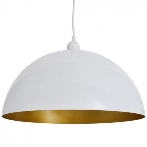 Szczegółowe zdjęcie nr 6 produktu Białe regulowane lampy wiszące 2 sztuki - E985-Noris