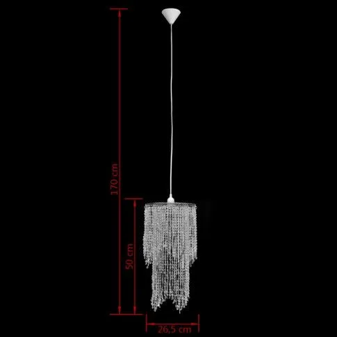 Szczegółowe zdjęcie nr 8 produktu Kryształowa lampa wisząca do salonu - E987-Kristal