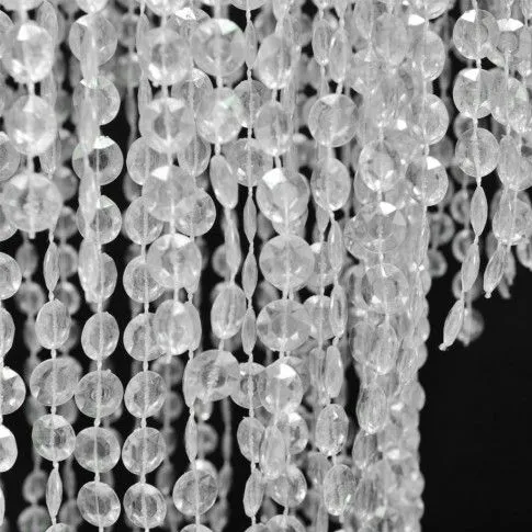 Szczegółowe zdjęcie nr 7 produktu Kryształowa lampa wisząca do salonu - E987-Kristal