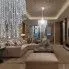 Zdjęcie okrągła lampa wisząca w stylu glamour E987-Kristal | Edinos.pl