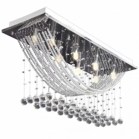 Zdjęcie prostokątna lampa sufitowa glamour E995-Diamis | Edinos.pl