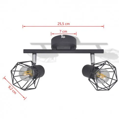 Szczegółowe zdjęcie nr 6 produktu Industrialna lampa sufitowa LED - EX13-Muscari