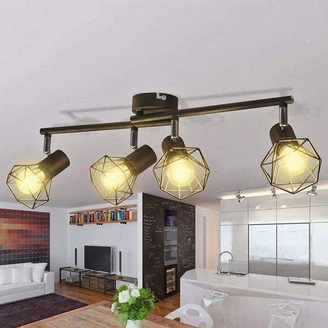 Produkt Regulowana lampa sufitowa LED loft - EX14-Toni