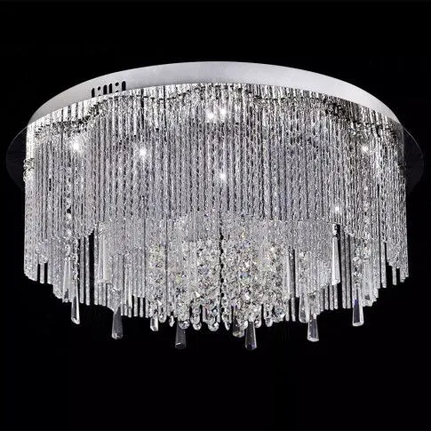 Zdjęcie Żyrandol LED w stylu glamour do salonu E1000-Golder | Edinos.pl