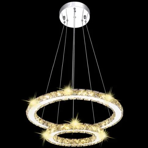 Szczegółowe zdjęcie nr 7 produktu Regulowana lampa wisząca pierścienie LED - EX12-Camaro