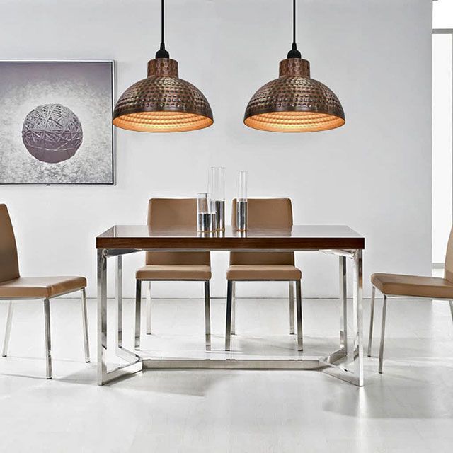 Produkt Komplet dwóch metalowych lamp wiszących - EX16-Tores