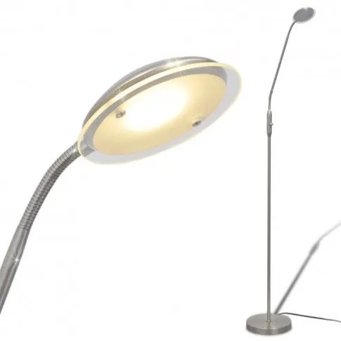 Szczegółowe zdjęcie nr 4 produktu Nowoczesna lampa stojąca LED - EX08-GRACE